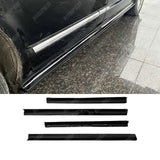 Volkswagen Transporter T6 2015 - 2019: SWB Gloss Black 2 - Piece Side Skirt Splitters