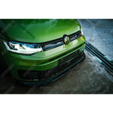 VW Caddy 2021 Onwards - Gloss Black Front Splitter