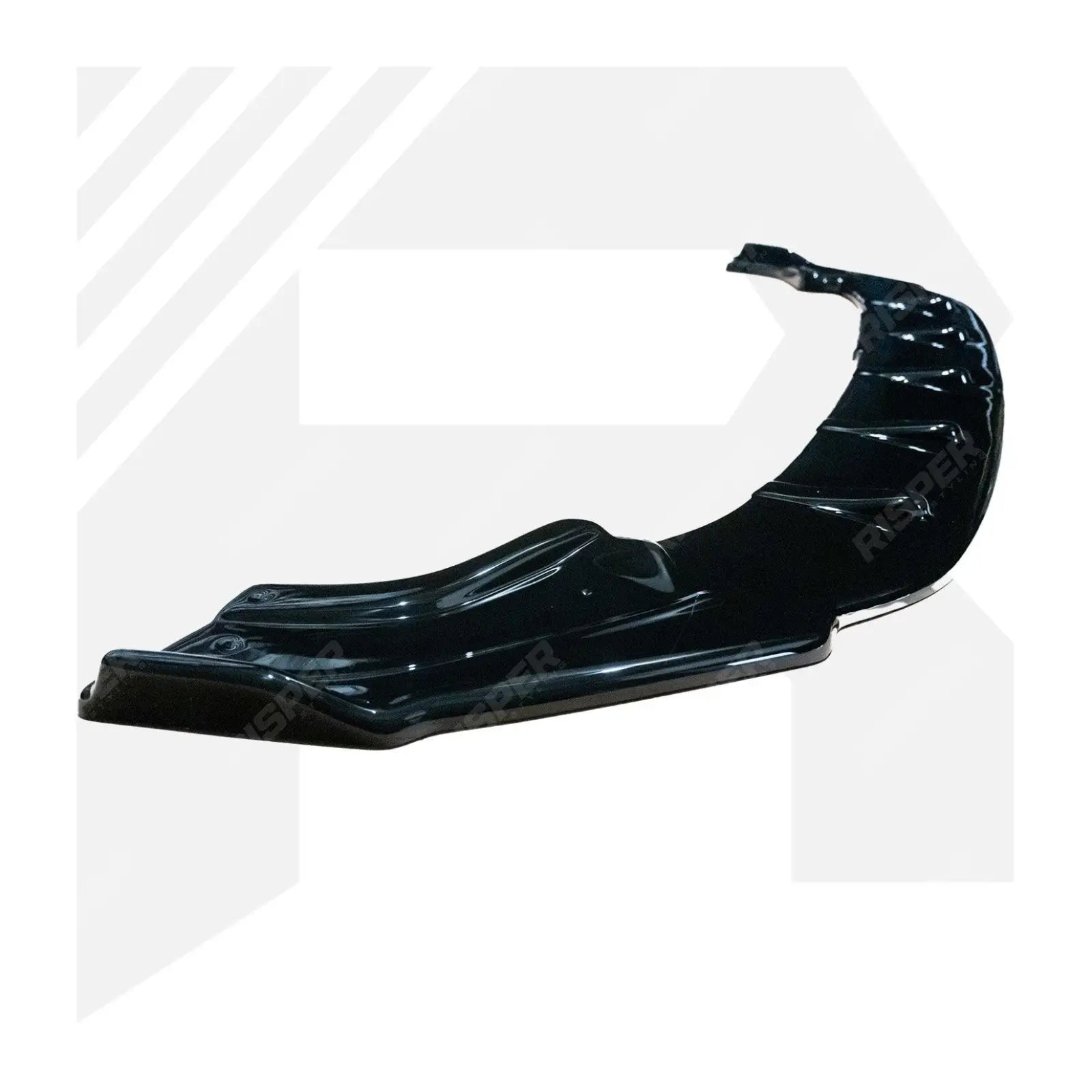 VW Golf MK7/MK7.5 R 2017 - 2020 - Risper Front Splitter In Gloss Black