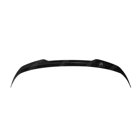 VW Golf MK8 R - Line Rear Spoiler Cap V2 in Gloss Black