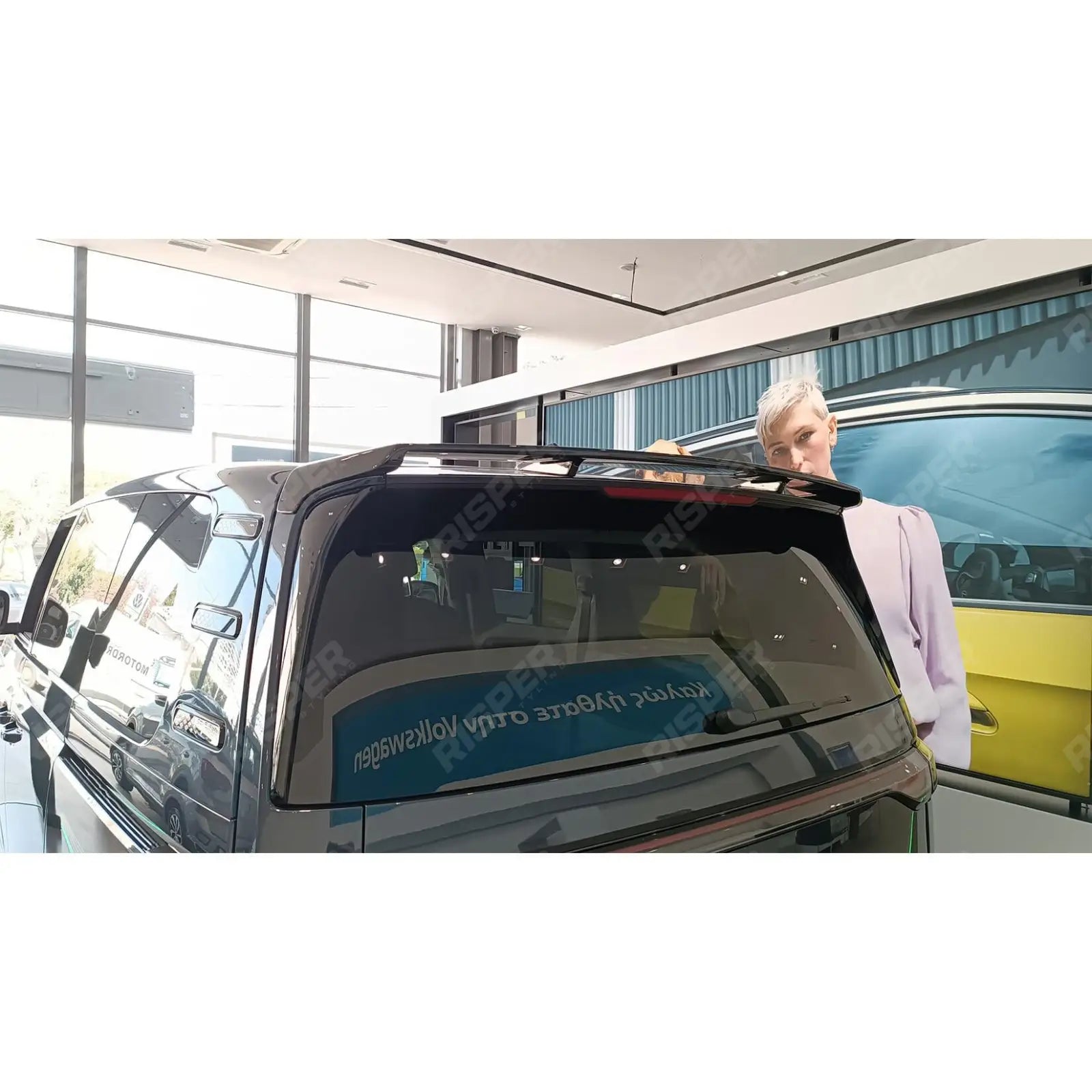 VW ID BUZZ 2021+ - Gloss Black Rear Spoiler