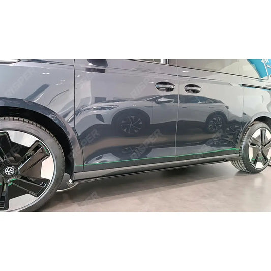 VW ID BUZZ 2021+ - Gloss Black Side Skirt Splitters