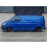 VW T5 – T6 – Short Wheelbase (SWB) Aluminium Roof Bars in Black