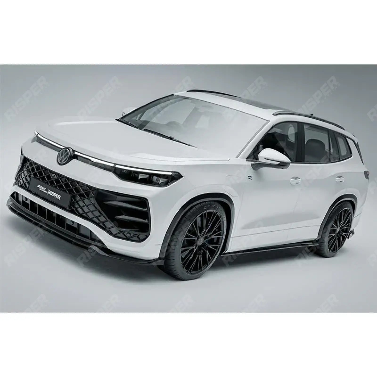 VW Tayron MK1 2025 On Side Skirts In Gloss Black Side Skirts