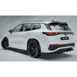 VW Tayron R-Line 2025 On Aero Body Kit In Gloss Black Aero Kit