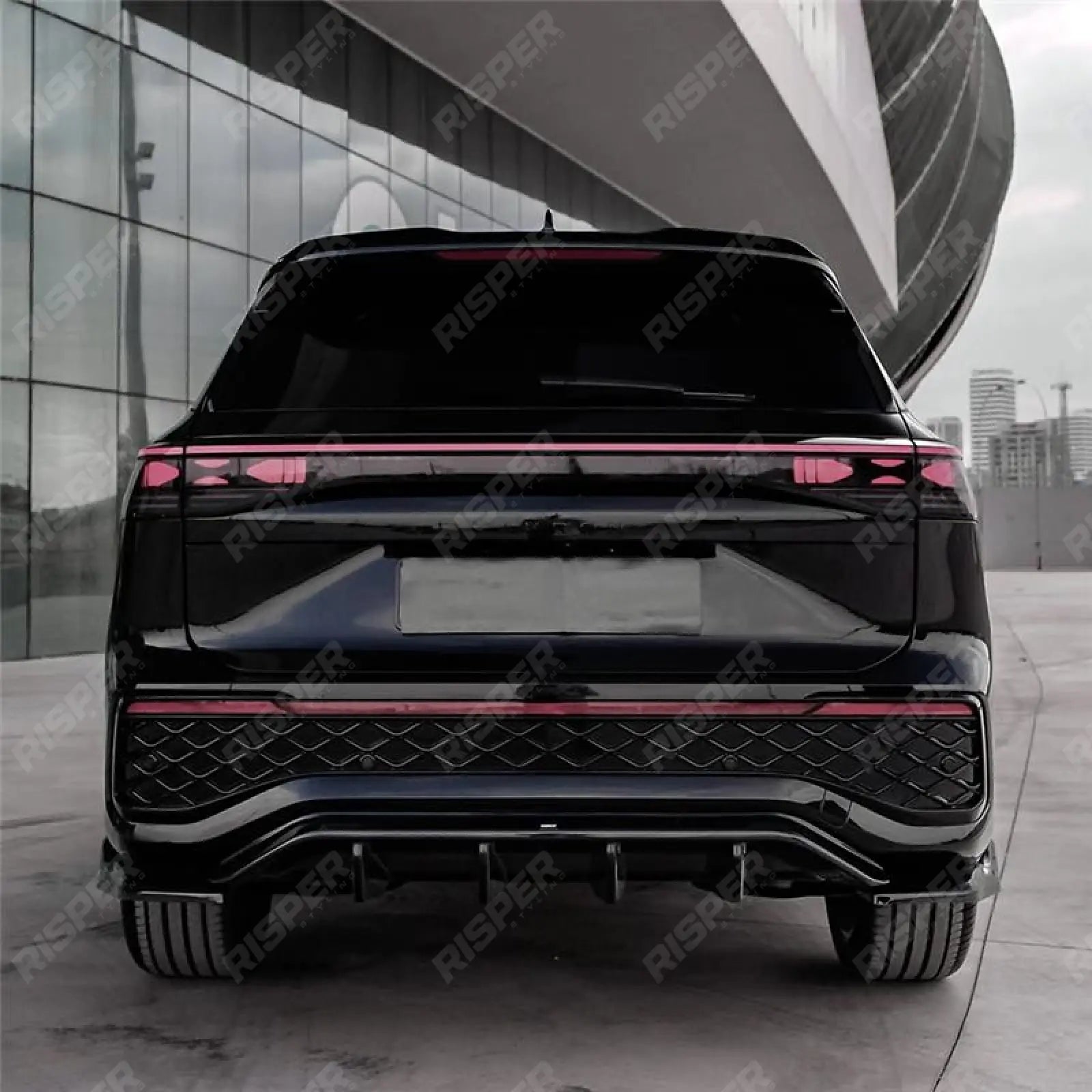 VW Tayron R-Line 2025 On Aero Body Kit In Gloss Black Aero Kit