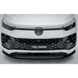 VW Tayron R-Line MK1 2025 On Front Splitter In Gloss Black Front Splitter