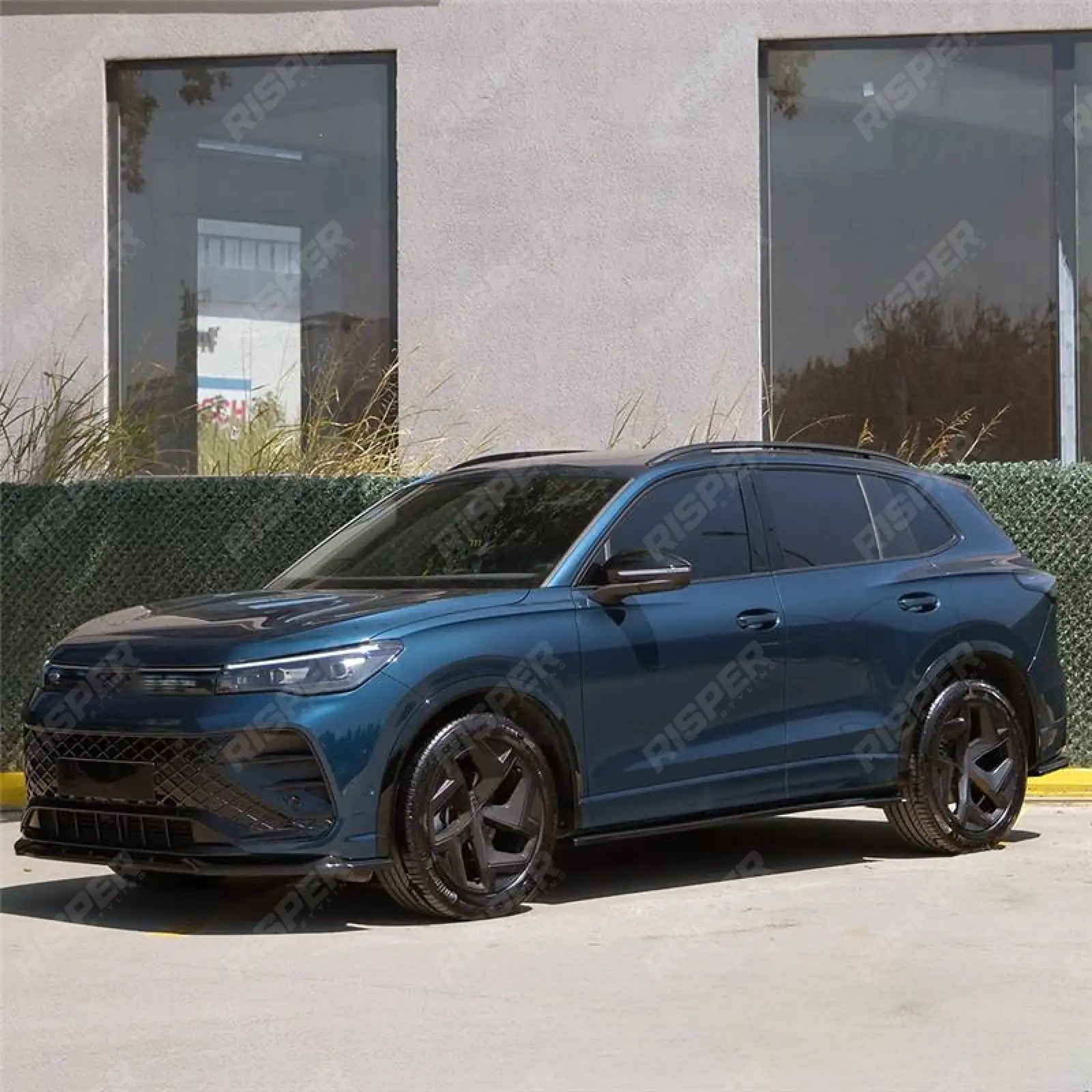 VW Tiguan R-Line MK3 2024 On Aero Body Kit In Gloss Black Aero Kit