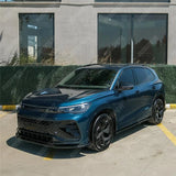 VW Tiguan R-Line MK3 2024 On Front Splitter In Gloss Black Front Splitter