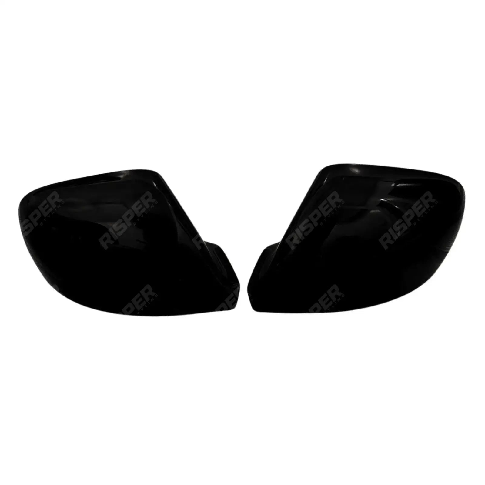 Vw Transporter T5 T6 T6.1 Mirror Covers In Gloss Black - Pair