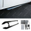 VW Transporter T5 & T6 LWB 2003 - 2023 Trapezoid Side Bars in Gloss Black