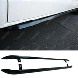 VW Transporter T5 & T6 SWB 2003 - 2023 Trapezoid Side Bars in Gloss Black
