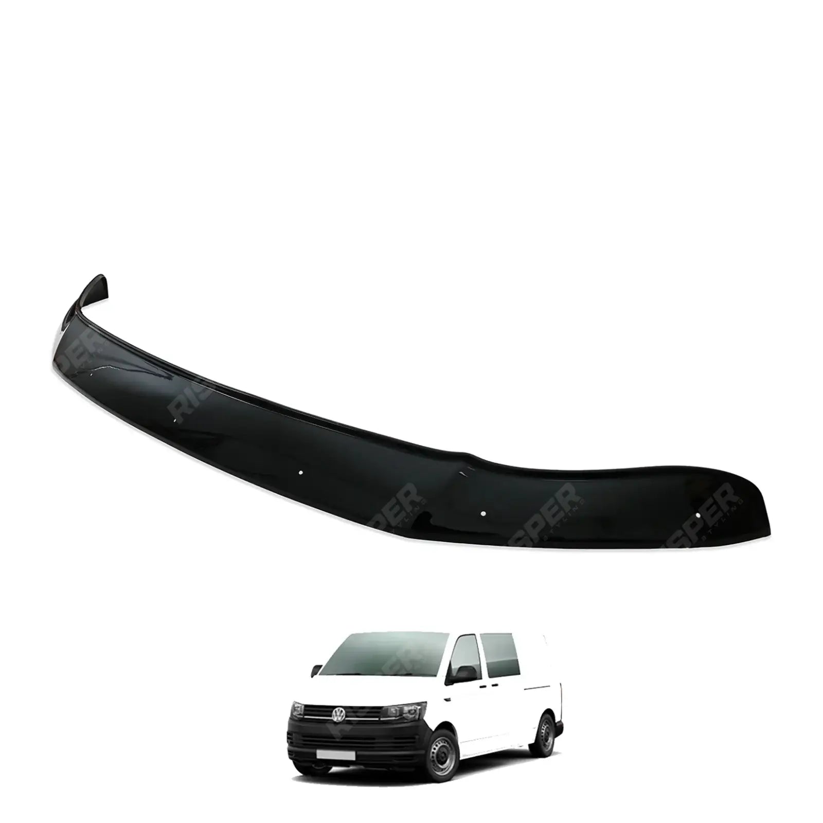 VW Transporter T6 T6.1 2015 - 2024 – STX Bonnet Guard Protector – Black