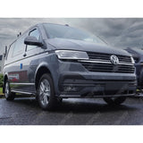 VW Transporter T6.1 Front Splitter - Gloss Black Front Splitter