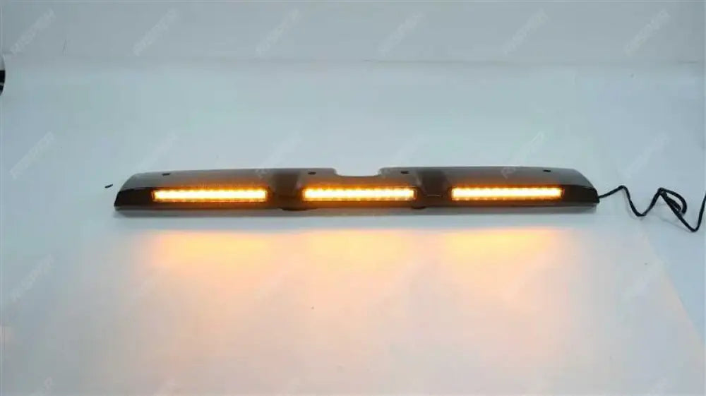 VW Transporter T6.1 Roof Light Pod 3 Light In Gloss Black Lights