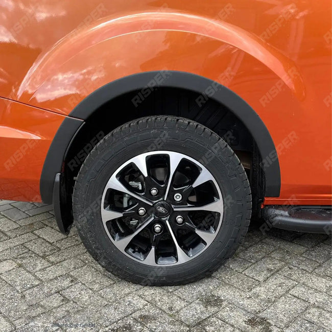 Wheel Arch Trims (10pcs) Matte Black For Ford Transit Custom Mk1 Facelift 2018 - 2024 Secondary image