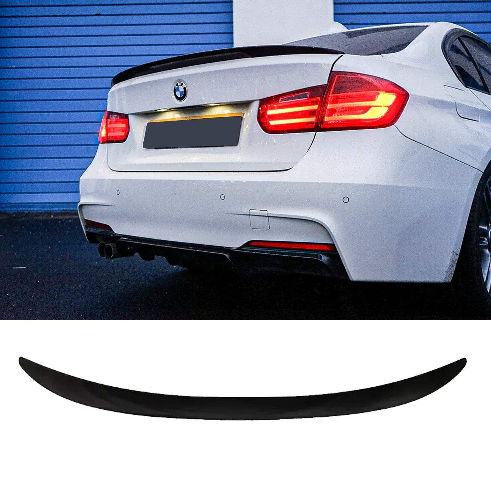 M Performance Style Glossy Black Trunk Spoiler for 14-19 BMW 3 Series F30  F80 M3 Lci
