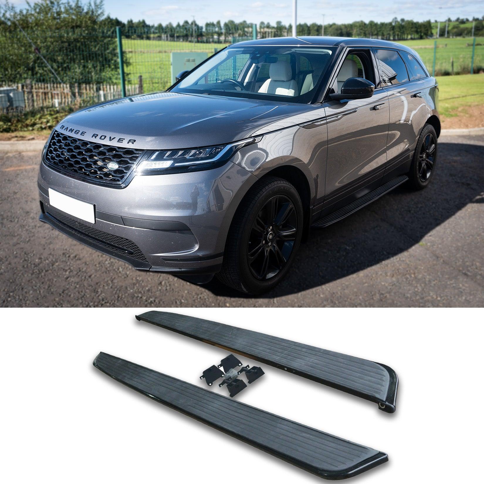 RANGE ROVER VELAR 2017 ON OE STYLE RUNNING BOARDS – SIDE STEPS – IN BLACK – PAIR - RisperStyling