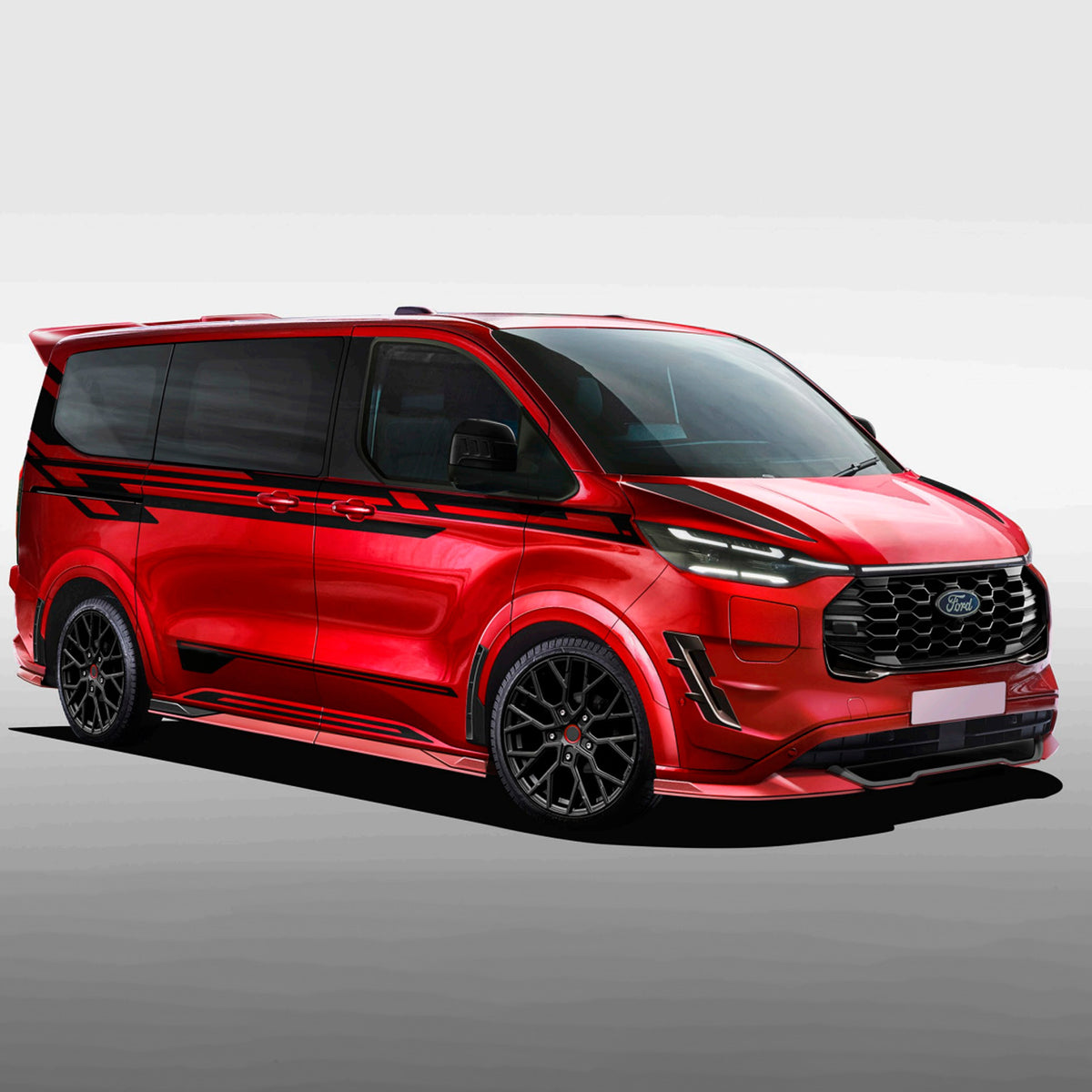 FORD TRANSIT CUSTOM TOURNEO SWB 2023 ON - XST FULL BODY KIT - TOURNNEO TAILGATE
