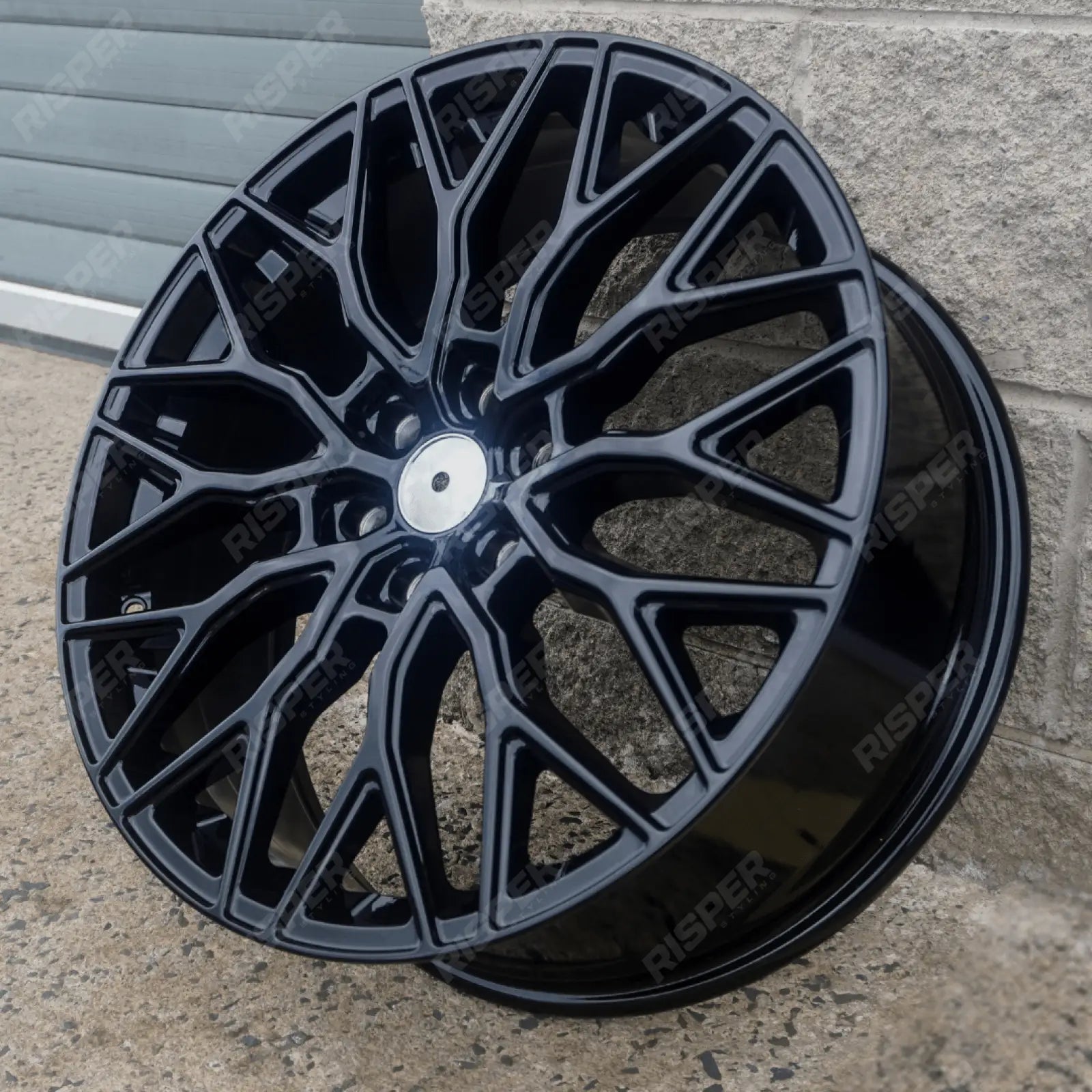20" 6x120 VC1 ALLOY WHEEL IN GLOSS BLACK For FORD TRANSIT CUSTOM 2024+ Secondary image