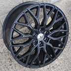 FORD TRANSIT CUSTOM 2024+ 20" 6x120 VC1 ALLOY WHEEL IN SATIN BLACK