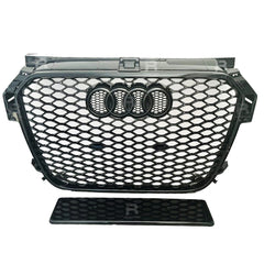 Audi A1/S1 2010-2014 8P RS1 Style Gloss Black Honeycomb Grille