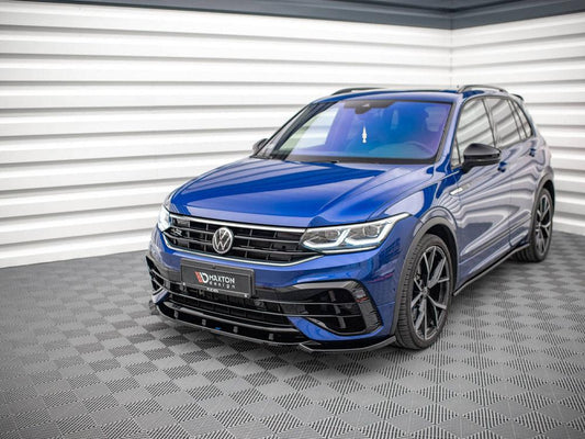 VW TIGUAN R / R-LINE MK2 2020+ - MAXTON FRONT SPLITTER V3 - RisperStyling