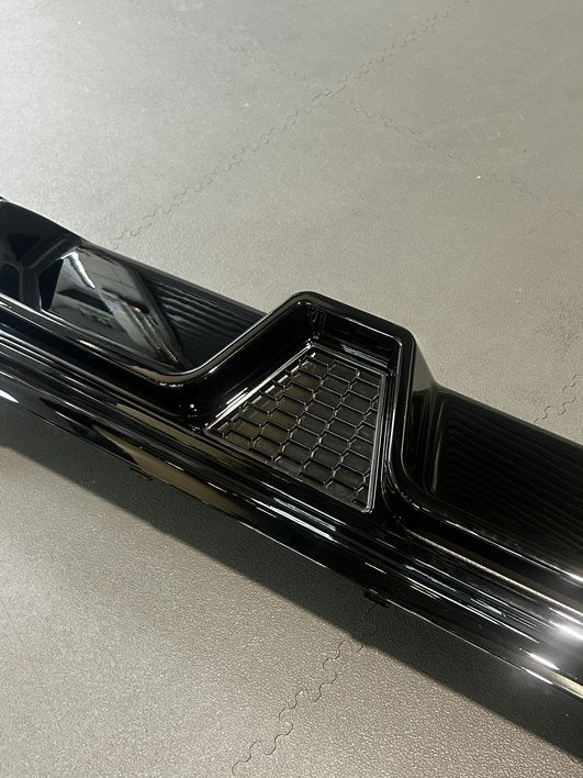 BMW 5 Series G30 G38 M Sport Pre LCI 2018-2022 CS Rear Diffuser In Gloss Black