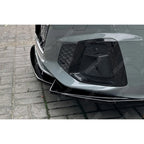 3 Pc Front Splitter in Gloss Black For Audi A5 S5 F5 Facelift 2021-2024 S LINE - Front Splitter