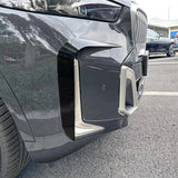 BMW X5 G05 (LCI) M Sport 2023+ Front Bumper Canards In Gloss Black