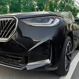 BMW X3 G45 2025+ M-Sport Front Bumper Canards In Gloss Black