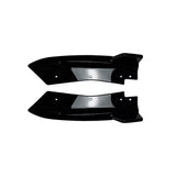 BMW X3 G01 LCI 2022+ M-Sport Rear Bumper Corner Splitters In Gloss Black