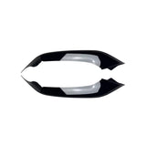 BMW 5 SERIES G30 (PRE LCI) 2017-2020 FRONT BUMPER CORNER SPLITTER IN GLOSS BLACK