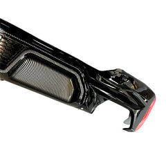 BMW 5 Series G30 G38 M Sport Pre LCI 2018-2022 CS Rear Diffuser In Carbon Look