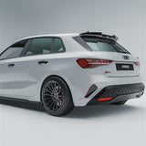 Audi A3 8Y Sport Back 2021+ V2 Spoiler Cap In Gloss Black
