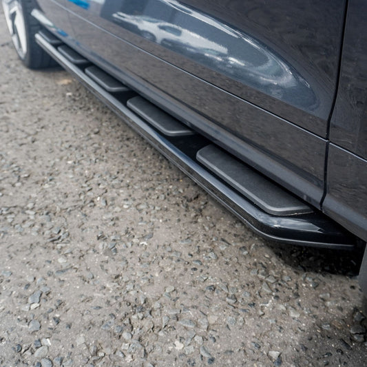 Audi Q5 2017 On OEM Style STX Side Steps Running Boards All Black - Pair