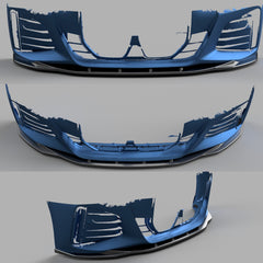 Bmw I4 & 4 Series Grand Coupe M-Pack G26 2021+ Front Splitter