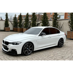 BMW 3 Series F30 F31 F35 M Sport Front Splitter in Gloss Black