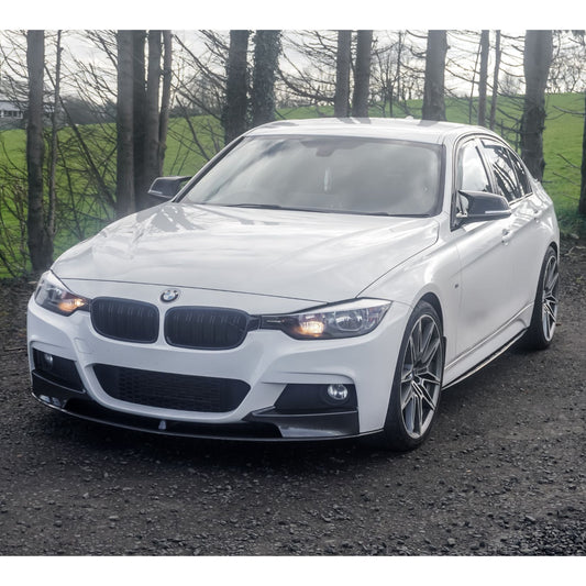 BMW 3 Series F30 F31 M Sport Front Splitter in Carbon Look