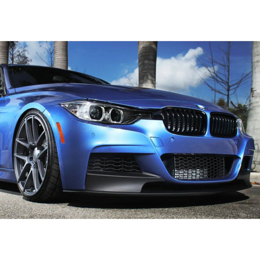 BMW 3 Series F30 M Sport 2012-2018 Matte Black Full Aero Body Kit - Diffuser 00___