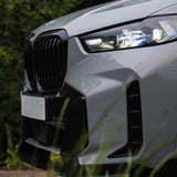 BMW X5 G05 LCI M Sport 2023+ Front Splitter In Gloss Black