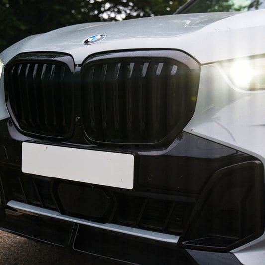 BMW X5 G05 LCI M Sport 2023+ Front Splitter In Gloss Black