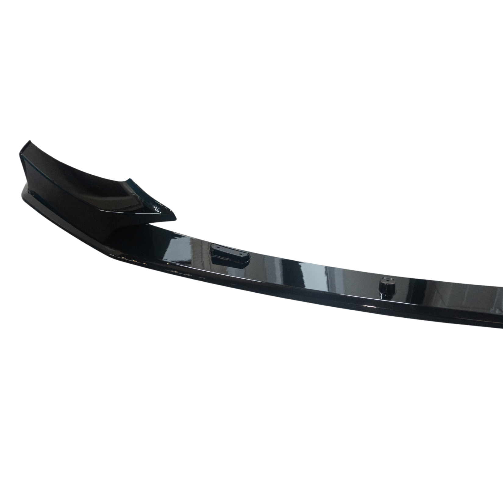 Bmw 1 Series F20 Pre Lci 2012-2015 Front Splitter In Gloss Black
