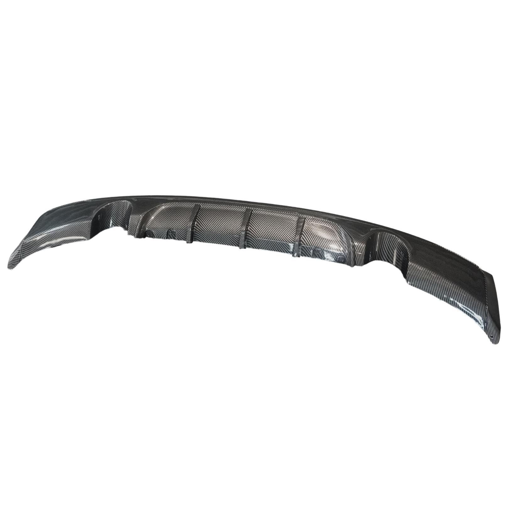 Bmw 2 Series F22 2014-2021 Rear Diffuser In Carbon Look 0__0