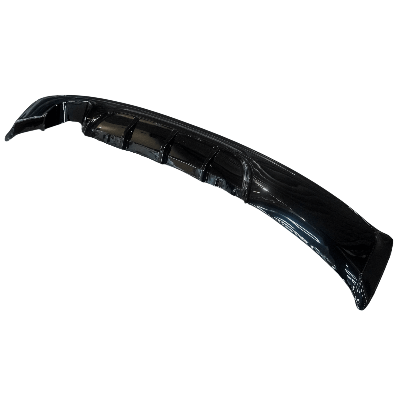 Bmw 2 Series F22 2014-2021 Rear Diffuser In Gloss Black 00___