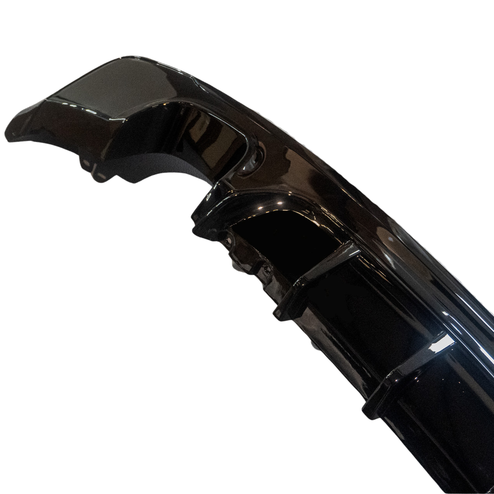 Bmw 2 Series F22 2014-2021 Rear Diffuser In Gloss Black 00___