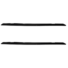 Bmw 2 Series F22 M Sport 2014-2021 Side Skirt Splitters In Gloss Black