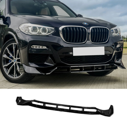 BMW X3 G01 M Sport 2018-2021 - RISPER Front Splitter Lip - Gloss Black