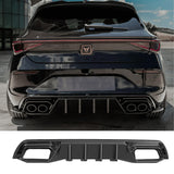 Cupra Leon 2020-2024 Rear Diffuser In Gloss Black
