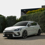 Cupra Leon Facelift 2024 On Front Splitter In Gloss Black